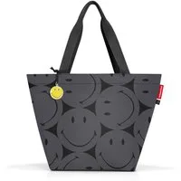 REISENTHEL® Einkaufsshopper shopper M smiley® grey