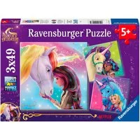Ravensburger Puzzle Unicorn Academy, Magie und Freundschaft, 147 Puzzleteile, 3x49 Teile, Made in Europe