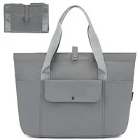 TAN.TOMI Umhängetasche Damen Multi-Taschen Große Tote Bag Shopper Schultertasche, Faltbarer Stauraum Mit Reißverschluss für Reisen Arbeit Fitness
