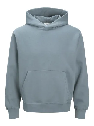 JACK&JONES - JJEURBAN EDGE SWEAT HOOD NOOS Stormy Weather - Gr. - S