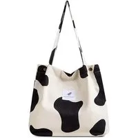 Cachito Schultertasche Damen Grosse Kapazität Canvas Tasche Tote Handtasche