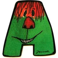 JANOSCH Deko-Buchstaben aus Holz für Kinderzimmertür, zum Ankleben