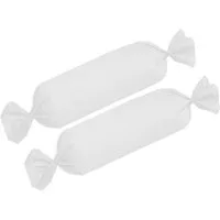 TRAUMSCHLAF Kissenbezüge Edel-Linon 2-er Pack mit Reißverschluss, (2 Stück)