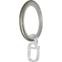 GARESA Gardinenring Ring mit Haken, (20-St), für Durchmesser bis 20mm, einfache Montage