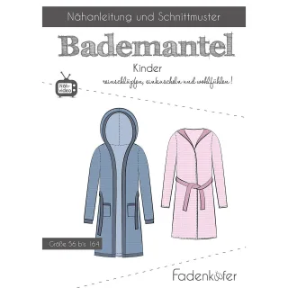 Fadenkäfer Schnitt "Bademantel" für Kinder