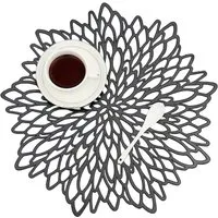 Coonoor Platzset PVC Platzset Abwaschbar Platzsets Tischsets Rund, 38cm, (6-St)