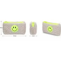 Giftcompany Kulturbeutel Giftcompany - Kleine Kosmetiktasche Etui "Smile" 15x9x4cm Teddy Beige