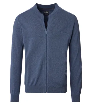 CASAMODA - Strickjacke blau - Gr. - S