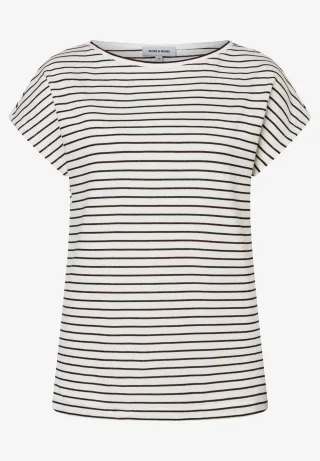 MORE & MORE - More & More 61070003 2279_lurex_stripes_jersey - Gr. - 46