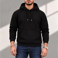 S&S Kapuzensweatshirt Hoodie Herren Kapuzenpullover Moderne Sweatshirt Baumwollmischung (Packung, 1-tlg) Fleece Pullover Hoody