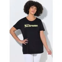 Angel of Style T-Shirt T-Shirt Comfort Fit Kaviar-Perlchen Schriftzug
