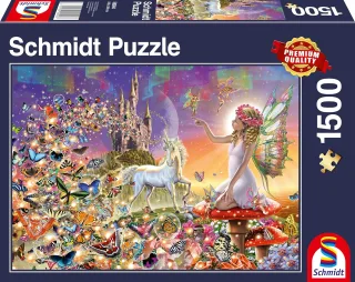 Schmidt Puzzle 58994 - Märchenhaftes Zauberland [1.5000 Teile]