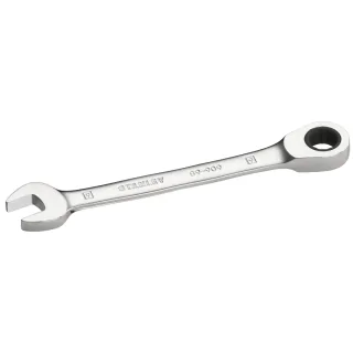 STANLEY Flacher Ringmaulschlüssel mit Ratsche 9 mm, 72 Zähne, 5° Betätigungswinkel - STMT89909-0