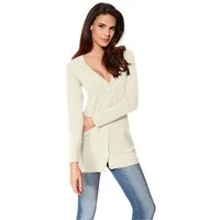 heine Strickjacke Feinstrickjacke Langarm Feinstrick