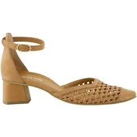 Paul Green Paul Green 3856-009, Peeptoes & Slingpumps, Braun, Damen Peeptoepumps
