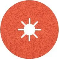 Expert R782 Prisma Ceramic Fiberschleifscheibe, Ø 180mm, K36 25 Stück, Bohrung 22,23mm