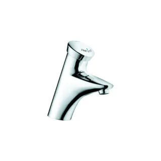 Grohe Eurodisc SE Waschtisch Armatur 36249000 chrom, ohne Mischung, selbstschließend