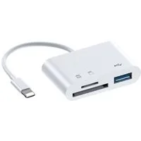 FELIXLEO Speicherkartenleser Speicherkartenleser SD Kartenleser iPhone Lightning SD Lesegerät