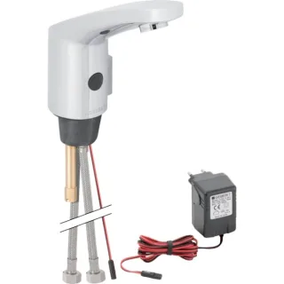 Geberit HyTronic185 Waschtisch-Armatur Infrarot/Netz berührungslos mit Mischhebel 116155211