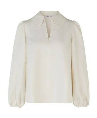 samsøe & samsøe - Bluse - Margot beige - Gr. - XS