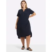 Sheego Etuikleid Kleid Kurzarm