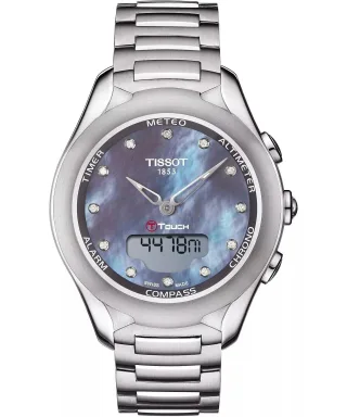 Tissot T-Touch Solar Damenuhr Silber T0752201110601