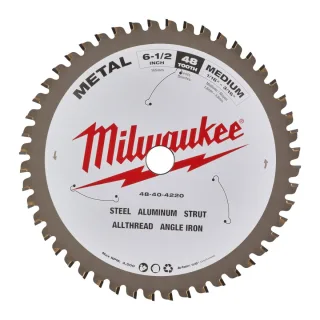 Milwaukee Kreissägeblatt 165/15,87mm 48Z Metall - 48404220