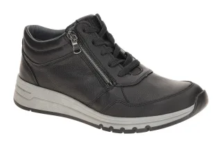 Waldl?ufer 957702 H-APRIL Damenschuhe Schwarz Bequeme Halbschuhe