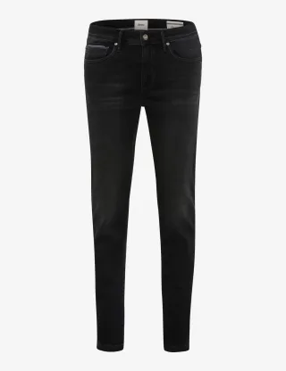 Brax Herren Five-Pocket-Hose Style CHRIS GREY HURRICANE USED, denim dunkelgrau, Gr. 38/30