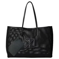 Calvin Klein Tragetasche EMBLEM MESH XL TOTE, Umhängetasche, Schultertasche mit Logoschriftzug