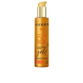 Nuxe Sun Gold Bräunungsöl Gesicht Und Körper Spf50 150 ml