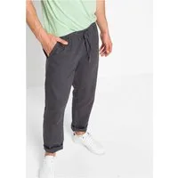 bonprix Schlupfhose aus Leinen und Baumwolle, mit Eingrifftaschen und Gesäßtaschen