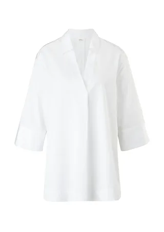 s.Oliver BLACK LABEL - Longbluse weiß - Gr. - 34