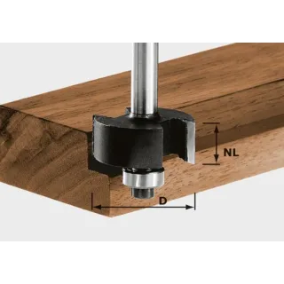 Festool Falzfräser HW S8 D31,7/NL 12,7 - 491022