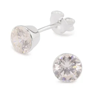 Zirkonia Ohrringe aus 925 Silber