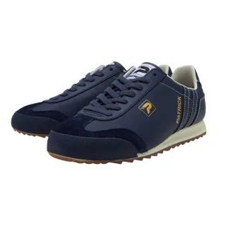 Patrick - "Liverpool" Sneaker für Herren, Leder (Marine/Naturweiß)