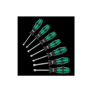 Wera Steckschlüssel-Schraubendrehersatz 05029510001 395 HO/7 SM / 7-teilig