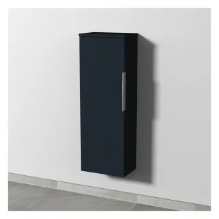 Sanipa 3way Mittelschrank mit 1 Tür, Marine-Matt, UP1661R UP1661R