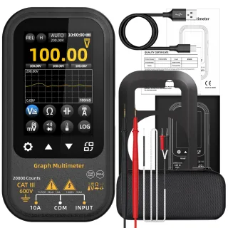 BSIDE S700 Graph Multimeter 20000 Counts 3.5" TFT Touch Screen True RMS Type-C Rechargeable