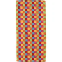 Cawö Handtuch Saunatuch Lifestyle Cubes 7017 25, Walkfrottier (1-St), Frotteeware, Handtuch