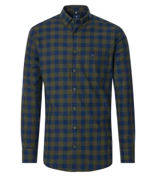 REDMOND - Freizeithemd grün - Gr. - 3XL