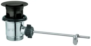Grohe Ablaufgarnitur 28910 hard graphite gebürstet, 28910AL0 28910AL0