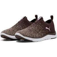 PUMA SOFTRIDE REMI SLIP-ON KNIT WN'S Slip-On Sneaker für Sport, mit SOFTFOAM+ Dämpfung, aus gestricktem Textil