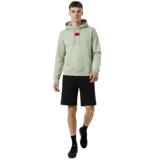 Hugo - Hoodie zum Überziehen für Herren, Baumwollmischung (Pastellgrün)