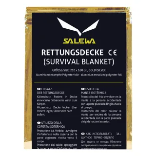 SALEWA - Rettungsdecke - Grau (Gr.UNI)