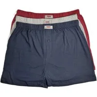 Toker Collection® Boxershorts Herren Boxershort 3er Pack Baumwolle (Spar Packung, 3-er Pack) mit Logo auf dem Taillengummi