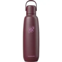SodaStream Thermoflasche Metallflasche Fizz&go COOL DWS, 0,9 l, Trinkflasche, kompatibel mit SodaStream DUO, E-DUO, TERRA, ART & ENSO Wassersprudler