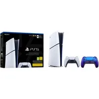 Playstation PlayStation 5 Slim Digital Edition Konsole + Controller Chroma Indigo (Set, 2 St., inkl. 2. DualSense Controller)