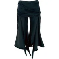 Guru-Shop Relaxhose Palazzohose, Hippie Schlaghose mit.. alternative Bekleidung