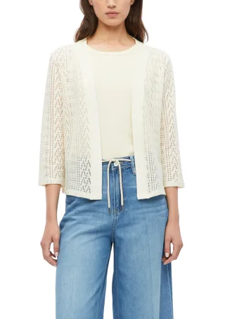 s.Oliver - Indoor-Jacke beige - Gr. - 36